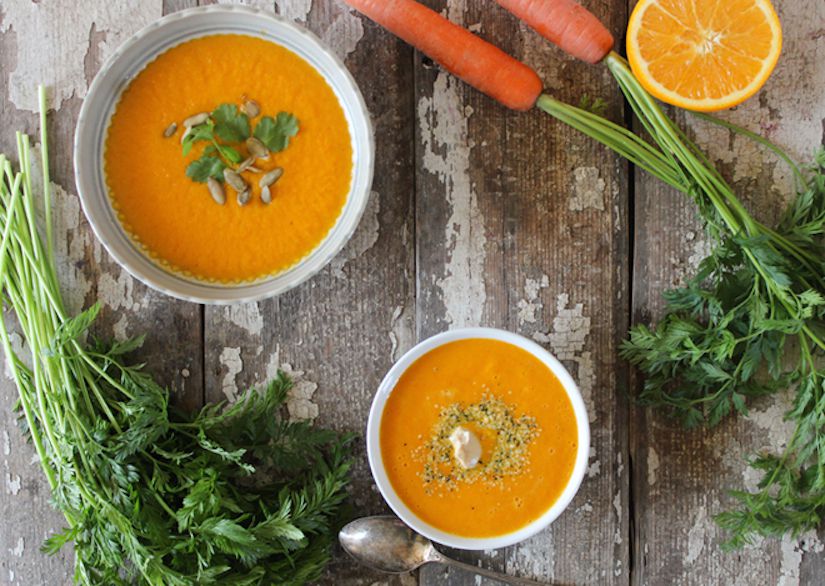 Carrot, Orange & Ginger Soup (Recipe)