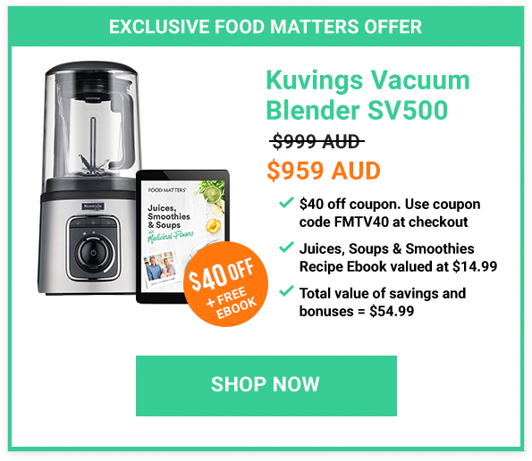[$40 OFF] Kuvings Vacuum Blender SV500 - $959AUD + Free Ebook